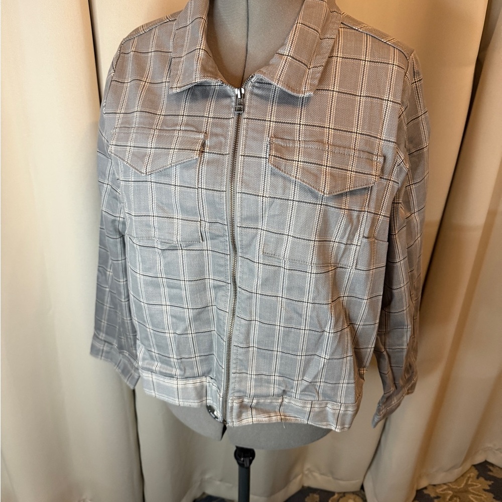 Torrid Gray Plaid Women's Jacket